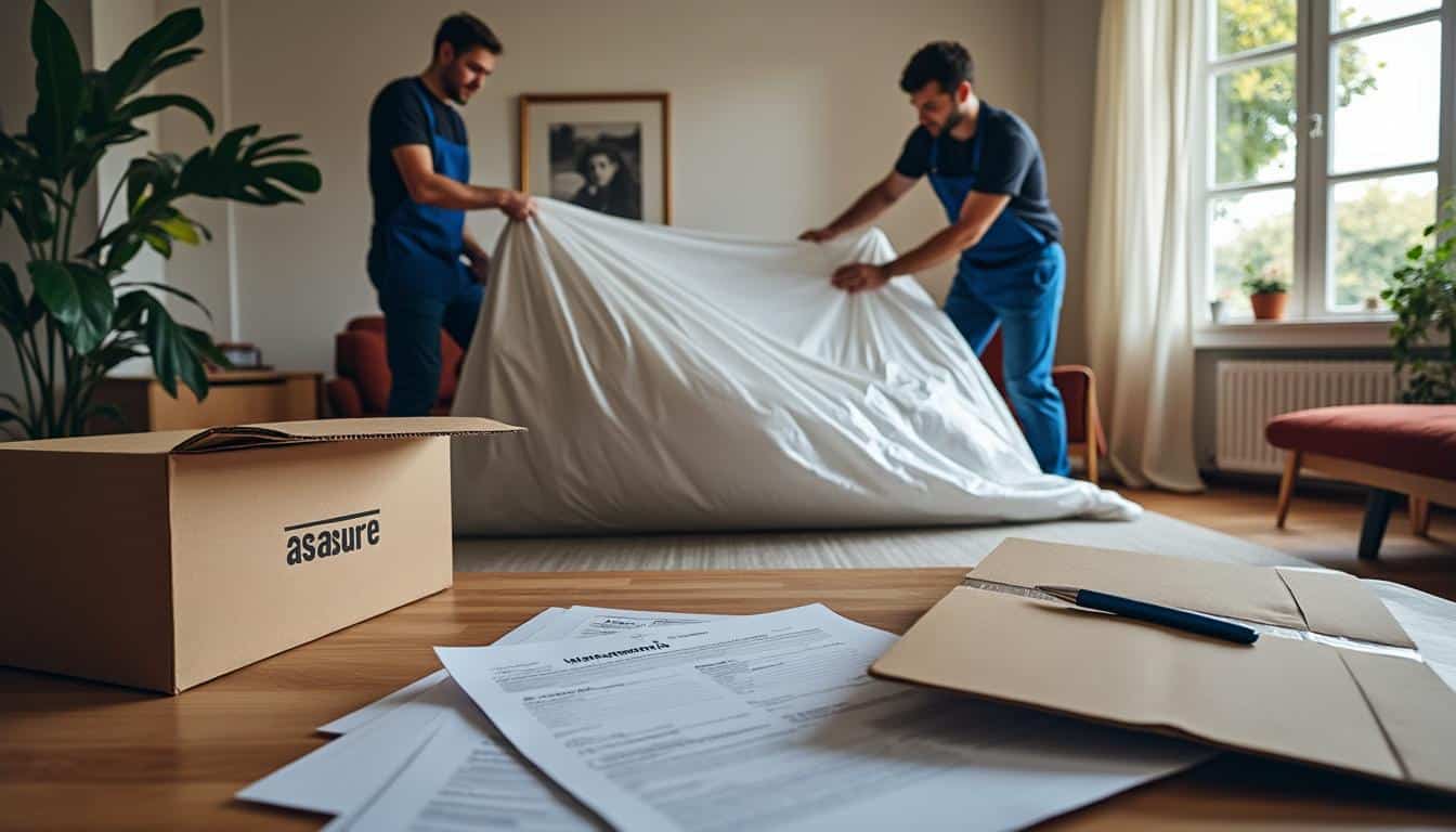 Illustration: Comprendre les garanties essentielles d’une assurance déménagement