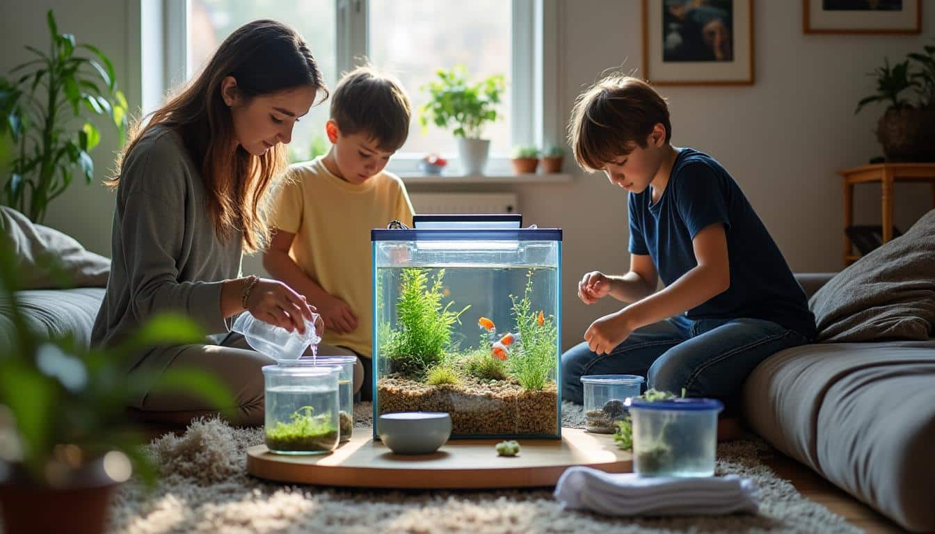 Illustration: Bien préparer le déménagement de l’aquarium : étapes et conseils essentiels