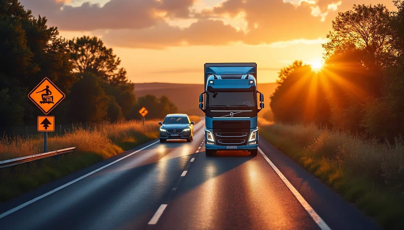 Illustration: Comprendre les règles fondamentales du transport routier