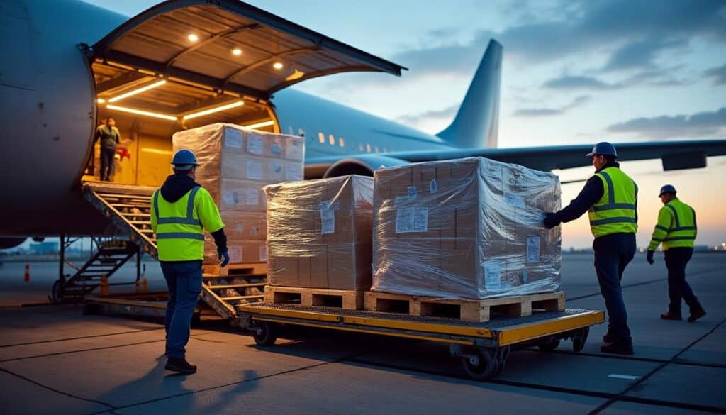 Transport aérien de marchandises : rapidité et solutions efficaces