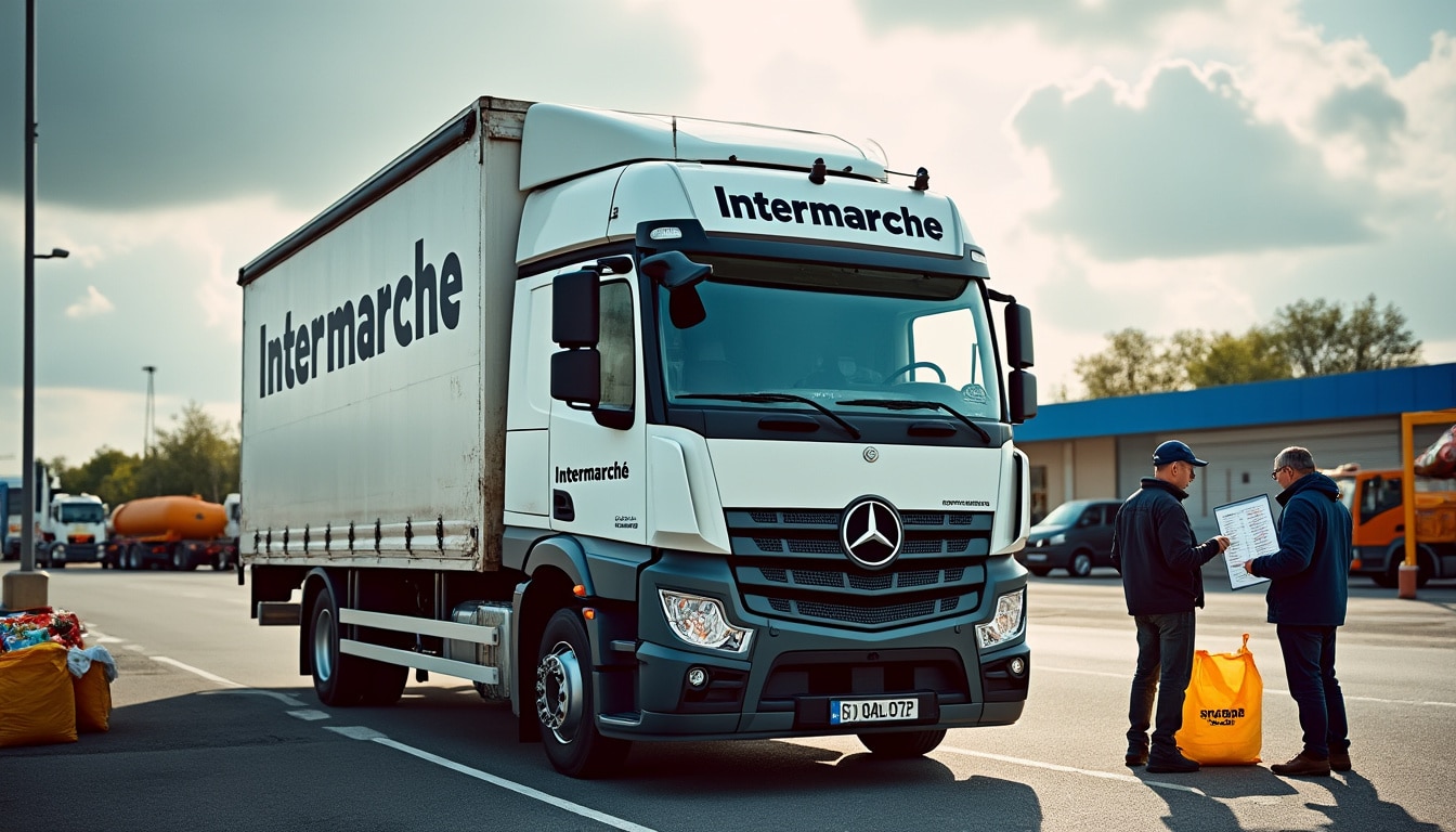 Location du camion benne Intermarché : tarifs, modèles et conseils