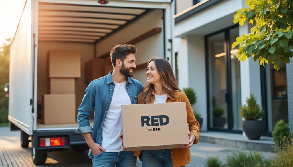 Red by SFR déménagement : guide complet pour un transfert sans coupure