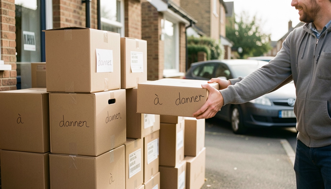 Où trouver et donner des cartons de déménagement