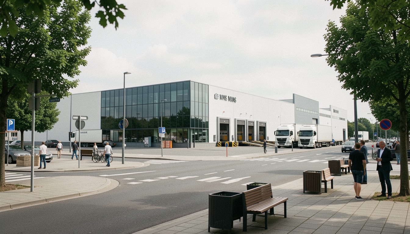 Logista au Mans, entre site urbain et tensions locales