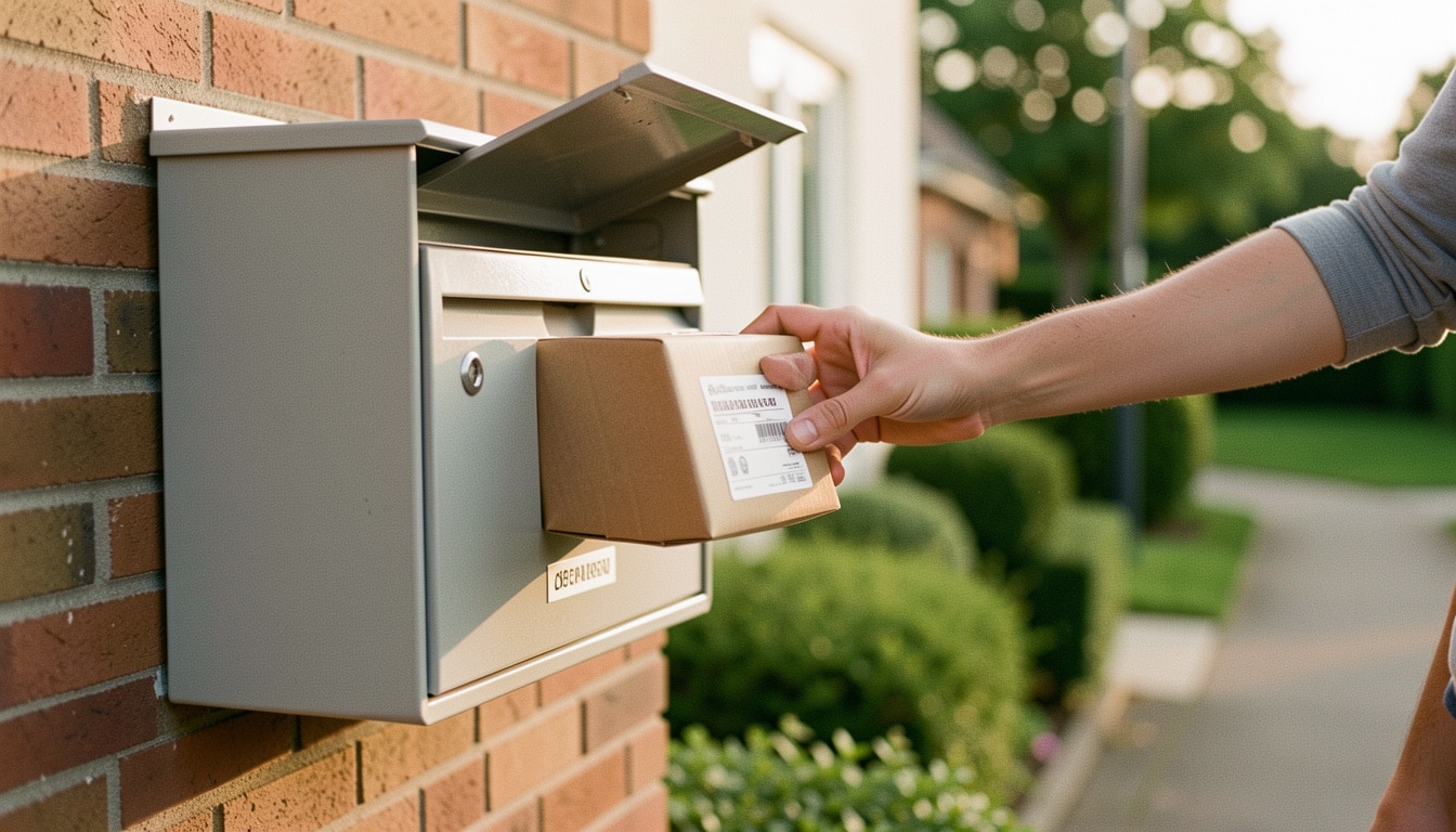 Envoyer un colis depuis sa boîte aux lettres