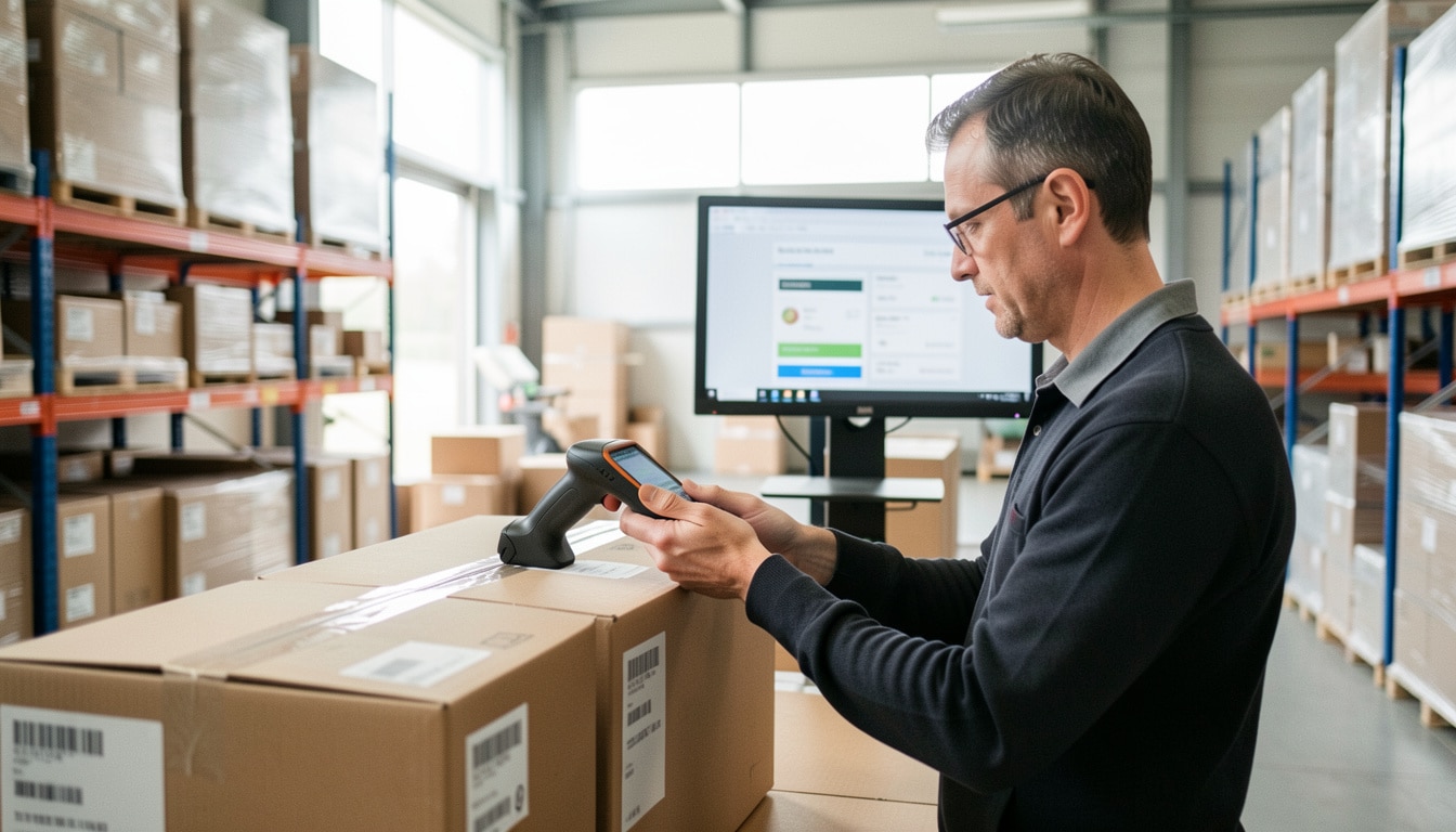 Traçabilité des flux par code-barres en entreprise