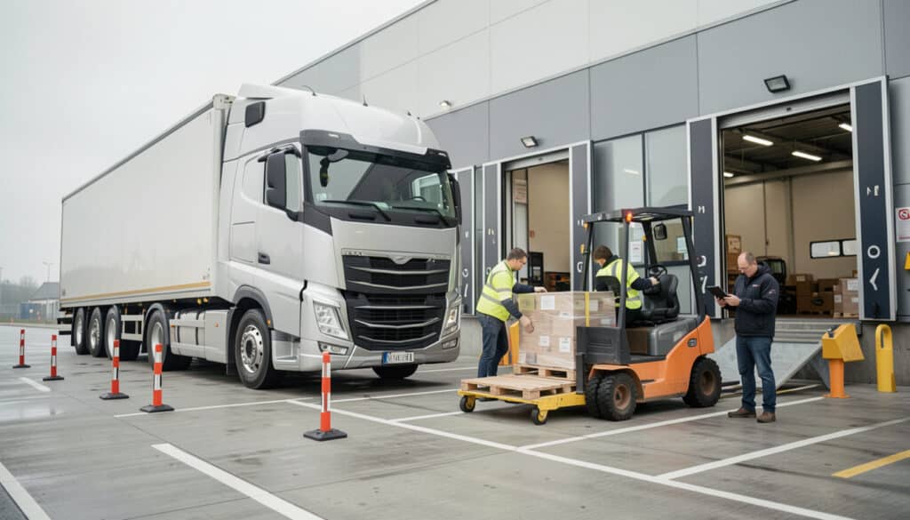 Chargement des camions : sécurité, quai et conformité